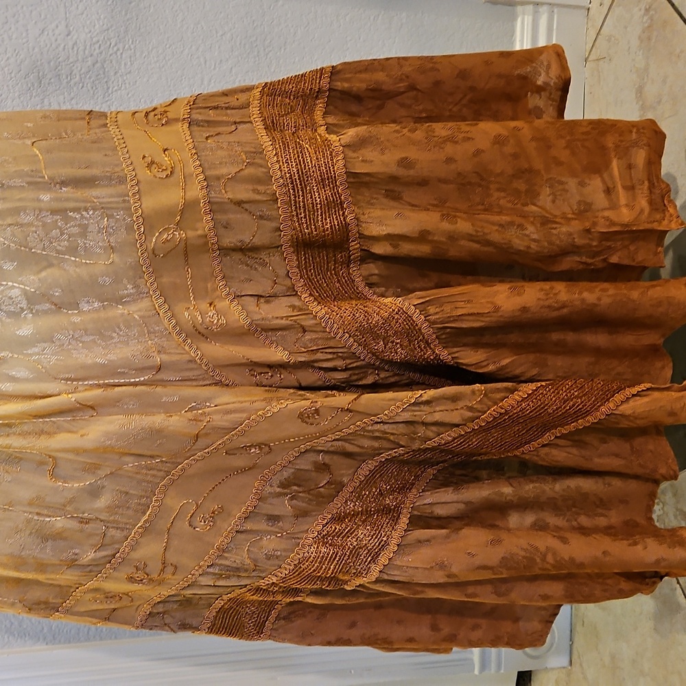 Just Cruising Bohemian Ombre Skirt - Picture 2 of 4